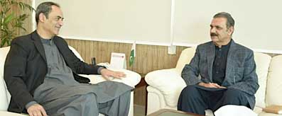 Zubair Gilani meeting with Chairman CPEC Authority