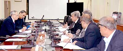 Zubair Gilani in a Meeting on Provision of Utilities in SEZs