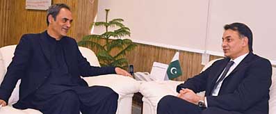 Mr. Zubair Gilani meeting with CEO, Sapphire