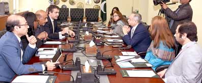 Adviser and BOI's Executives meeting with World Bank Delegation