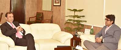 Atif Bokhari meeting with Director EDOTCO