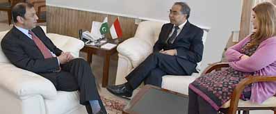 Atif R Bokhari meeting with Indonesian Ambassador