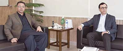 M Azfar Ahsan meeting with CEO, PIDC