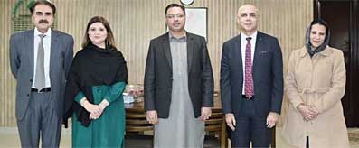 M Azfar Ahsan after meeting with CEO, Shell Pakistan