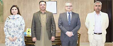 M Azfar Ahsan with Pakistan's Ambassador to Turkey